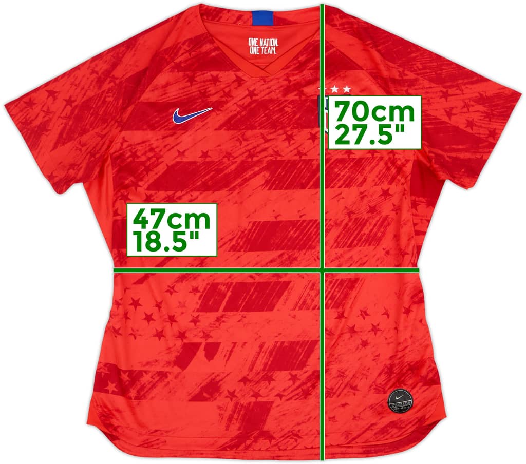 2019-20 USA Away Shirt - 9/10 - (Women's XL)