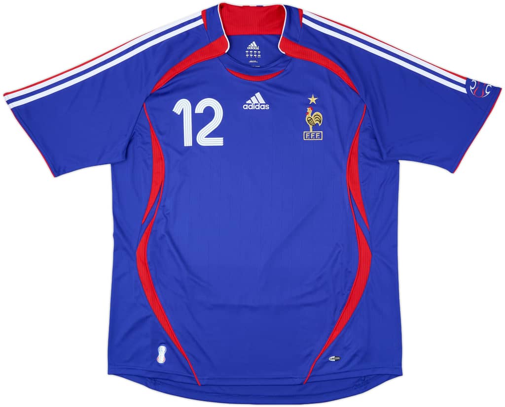 2007-08 France Home Shirt Henry #12 - 10/10 - (XL)