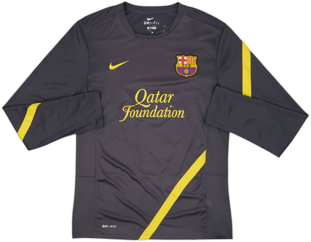 2011-12 Barcelona Nike Training L/S Shirt - 8/10 - (S)