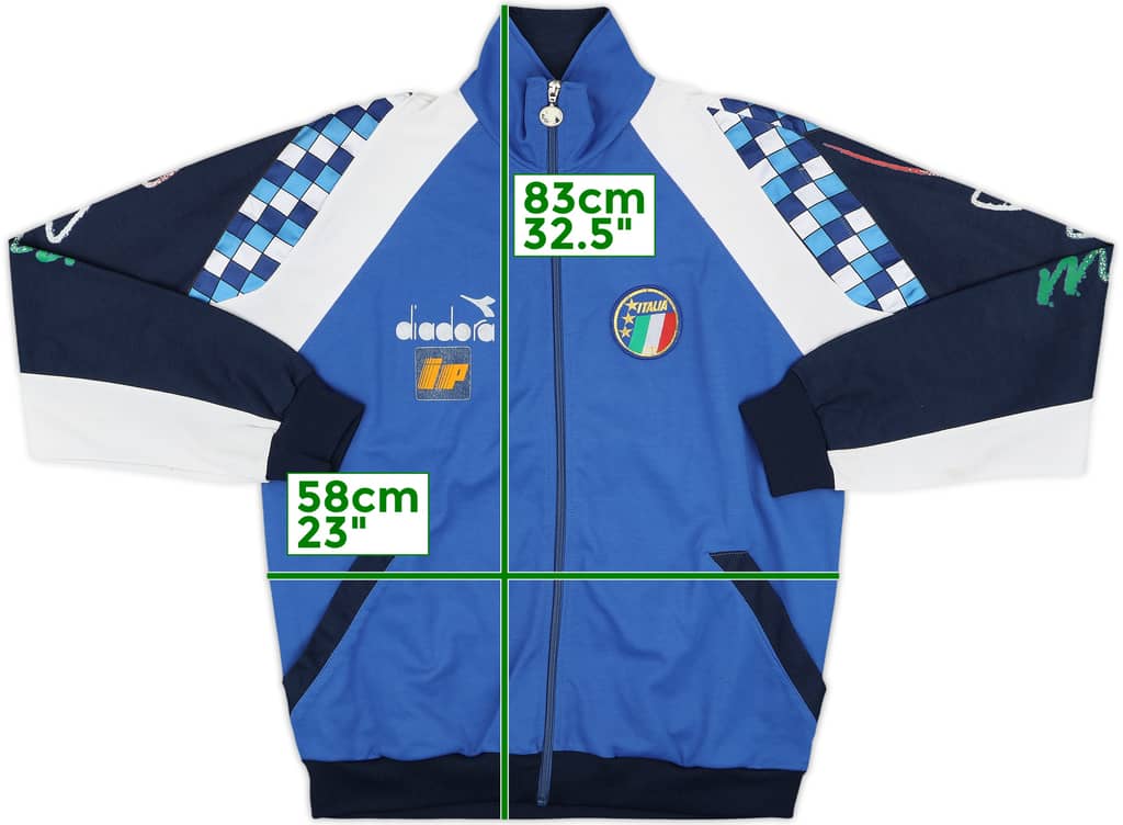 1990 Italy Diadora Track Jacket - 6/10 - (L)