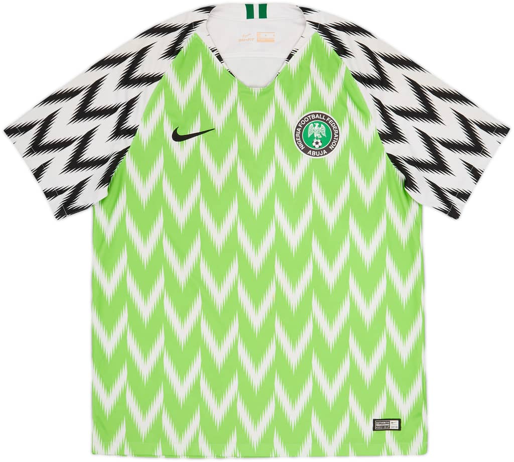 2018-19 Nigeria Home Shirt - 6/10 - (L)