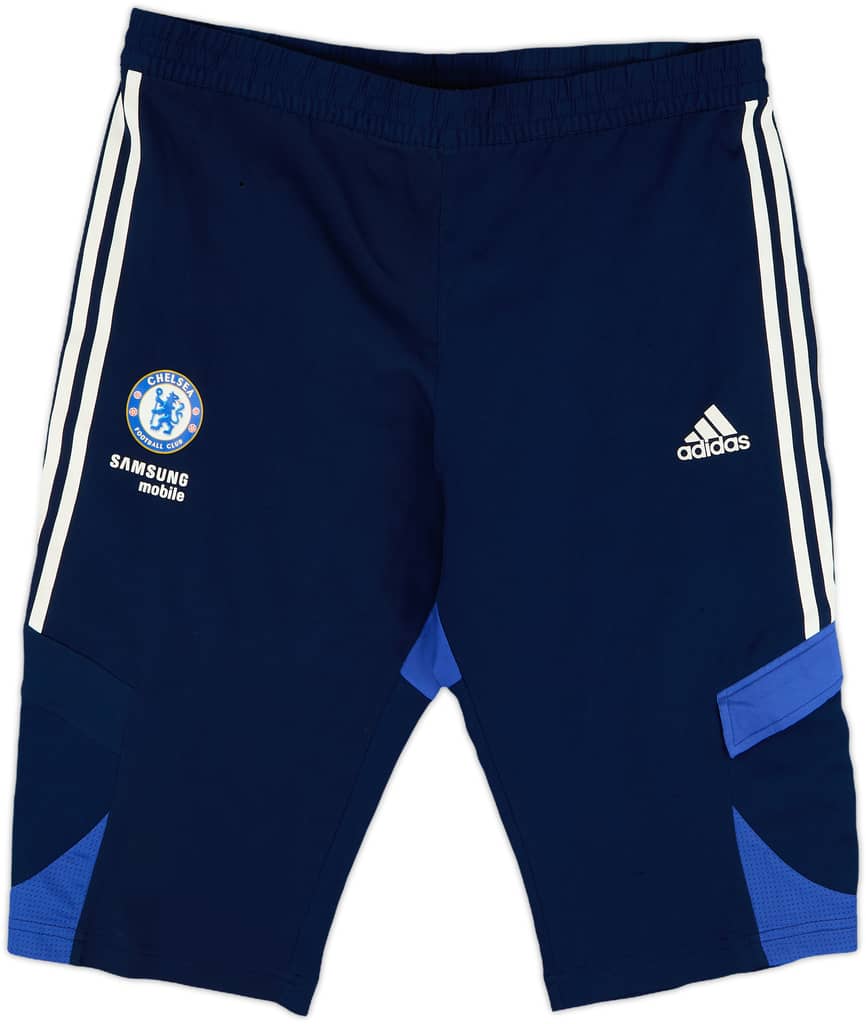 2007-08 Chelsea adidas Formotion Training 3/4 Shorts - 9/10 - (M)