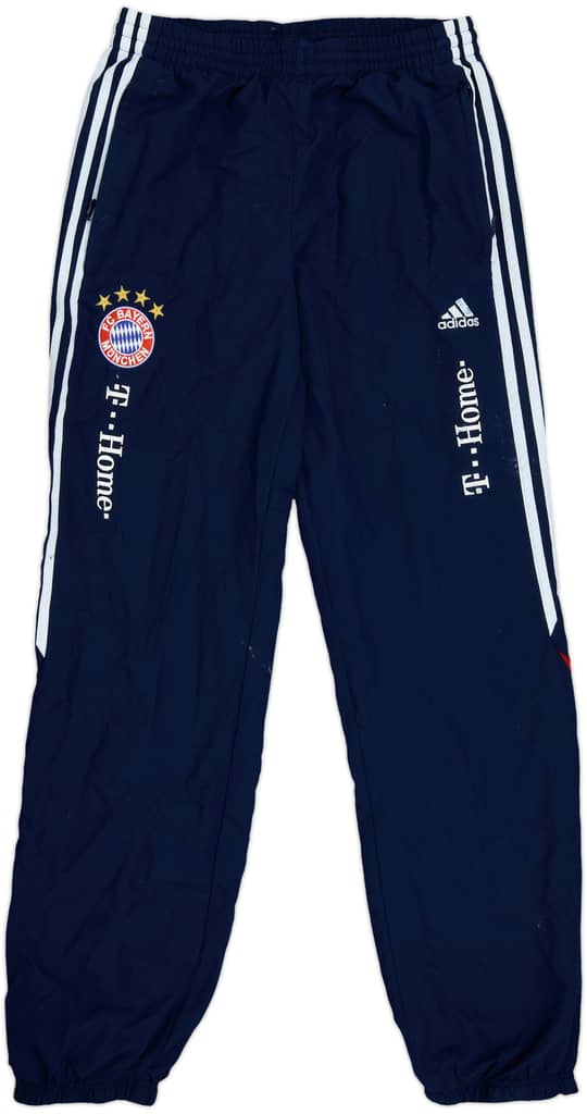 2009-10 Bayern Munich adidas Track Pants/Bottoms - 4/10 - (XL.Boys)