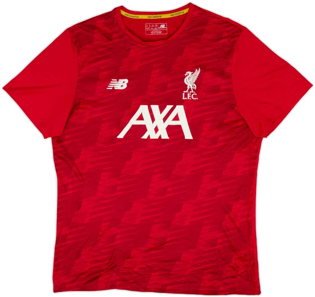 2019-20 Liverpool New Balance Training Shirt - 7/10 - (XL)