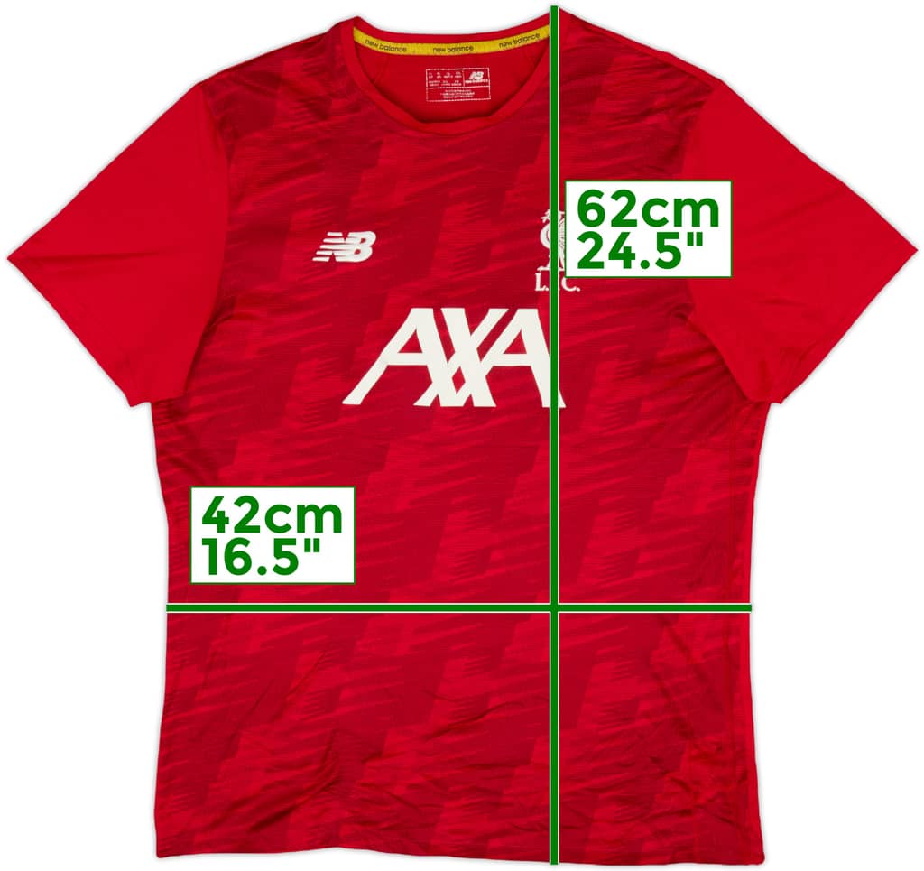 2019-20 Liverpool New Balance Training Shirt - 7/10 - (XL)