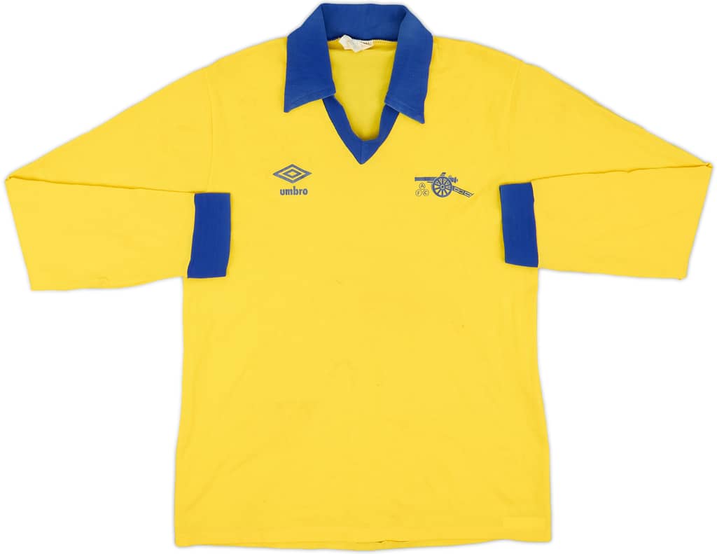 1978-81 Arsenal Away L/S Shirt - 6/10 - (M)