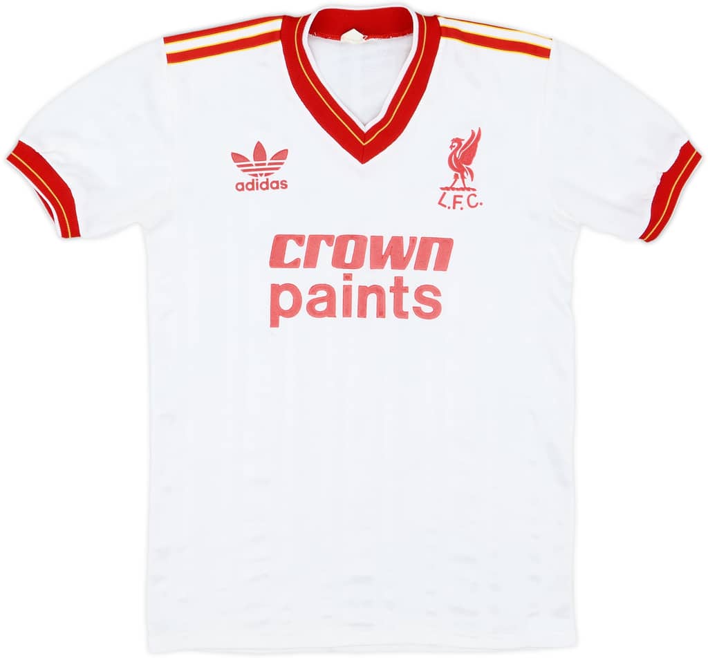 1985-86 Liverpool Away Shirt - 8/10 - (XS)