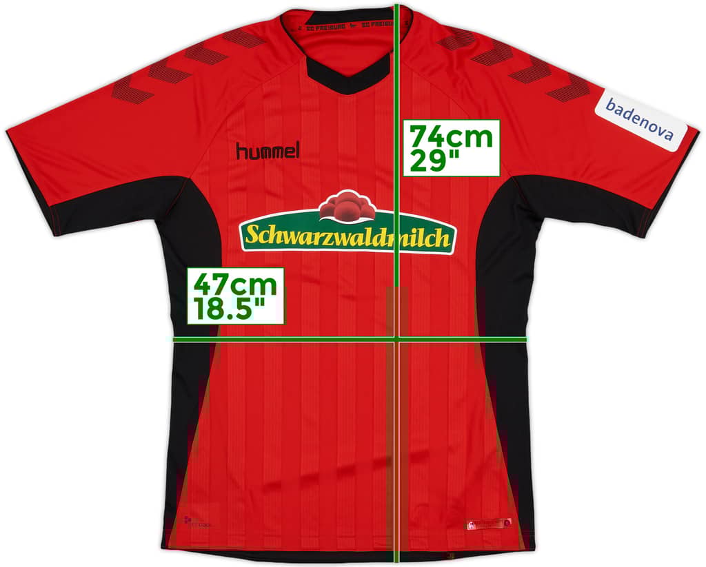 2018-19 Freiburg Home Shirt - 10/10 - (M)