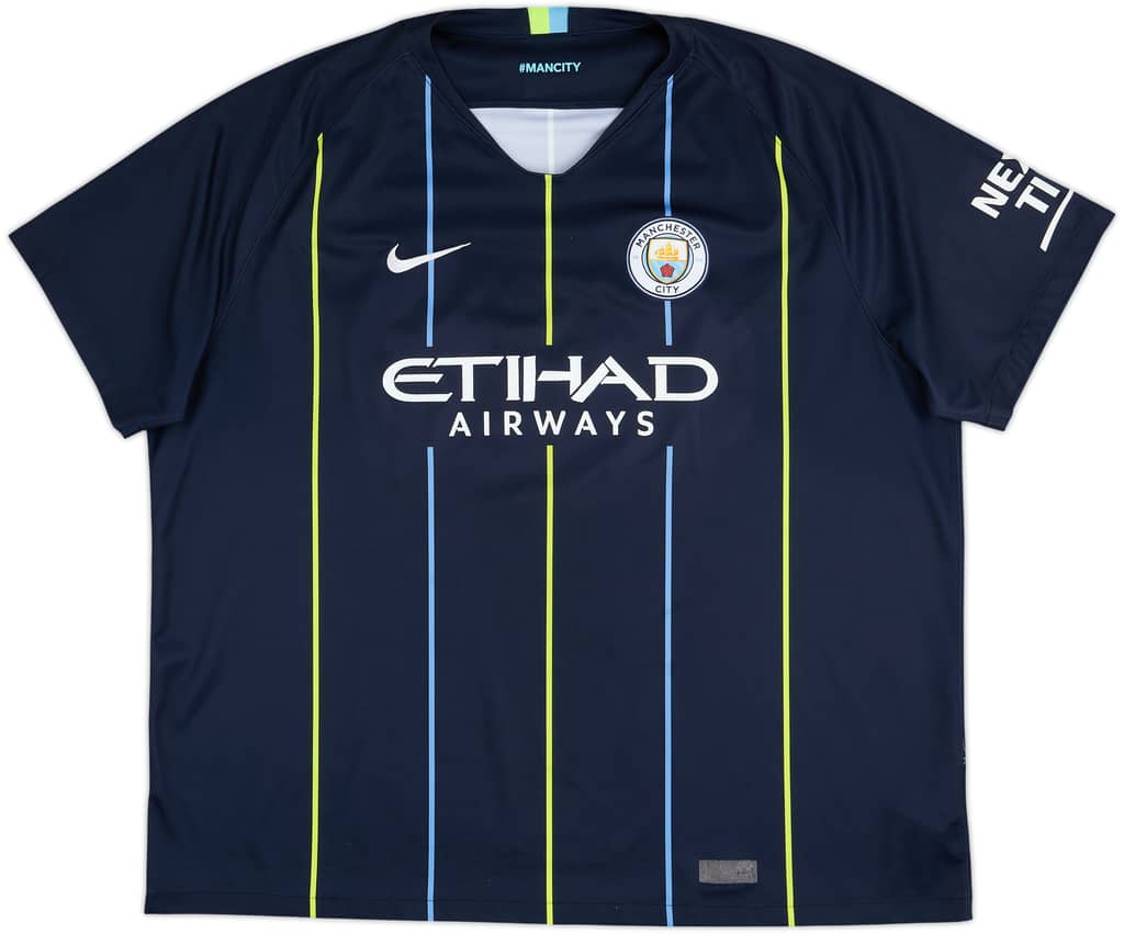 2018-19 Manchester City Away Shirt - 5/10 - (3XL)