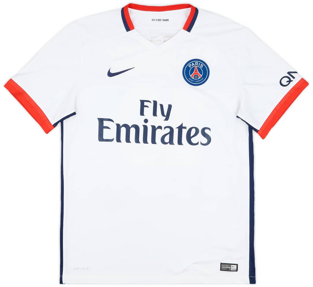 2015-16 Paris Saint-Germain Away Shirt Ibrahimovic #10 - 8/10 - (M)