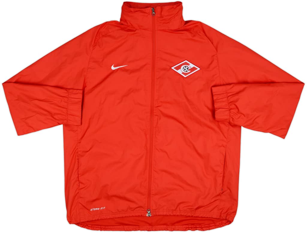 2012-13 Spartak Moscow Nike Hooded Rain Jacket - 10/10 - (XL)