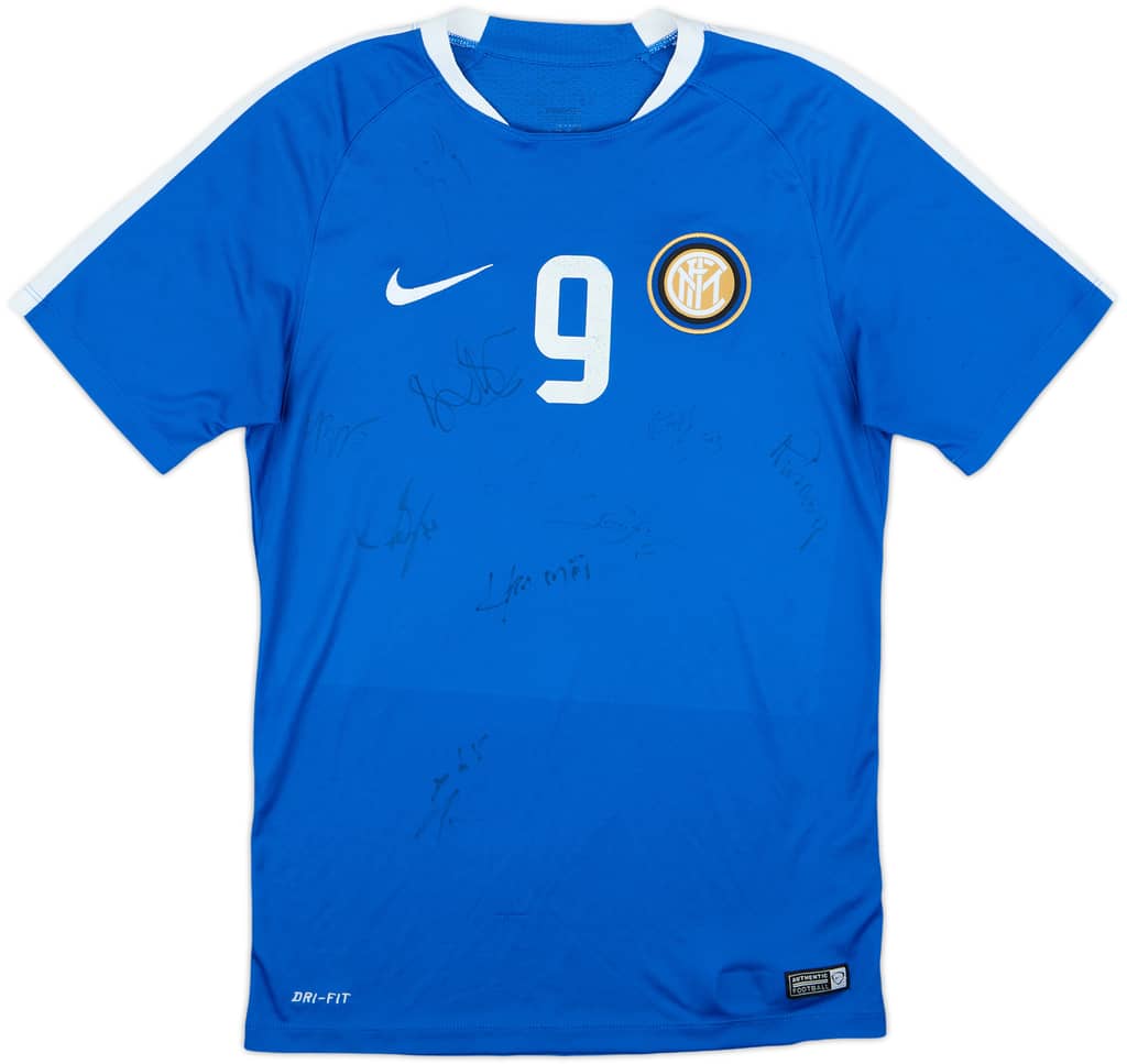 2015-16 Inter Milan Nike Training Shirt #9 - 5/10 - (S)