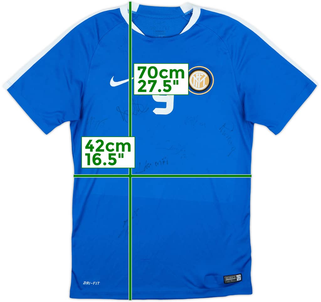 2015-16 Inter Milan Nike Training Shirt #9 - 5/10 - (S)