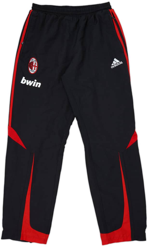 2007-08 AC Milan adidas Track Pants/Bottoms - 8/10 - (M)