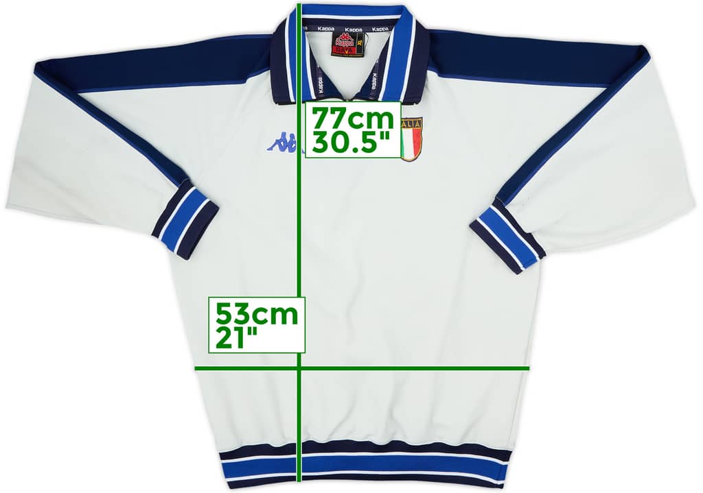 2000-01 Italy Kappa 1/4 Zip Drill Top - 7/10 - (XL)