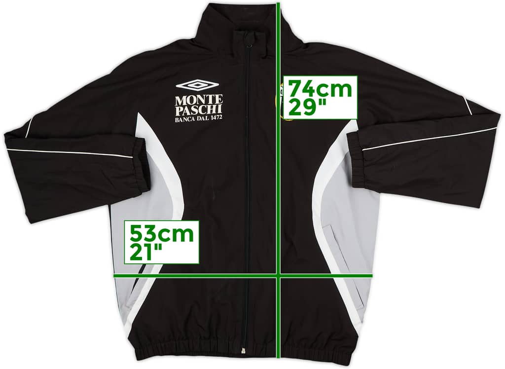 2007-08 Siena Umbro Track Jacket - 6/10 - (M)