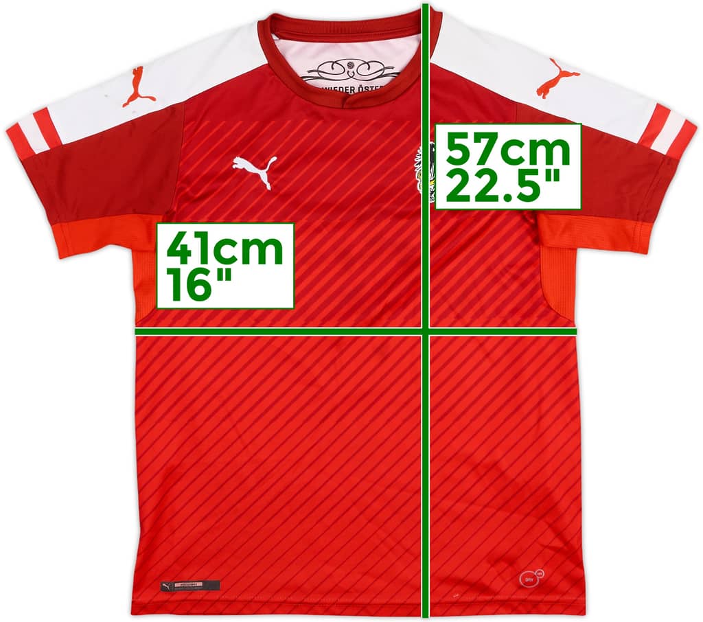 2016-17 Austria Home Shirt - 6/10 - (XL.Boys)