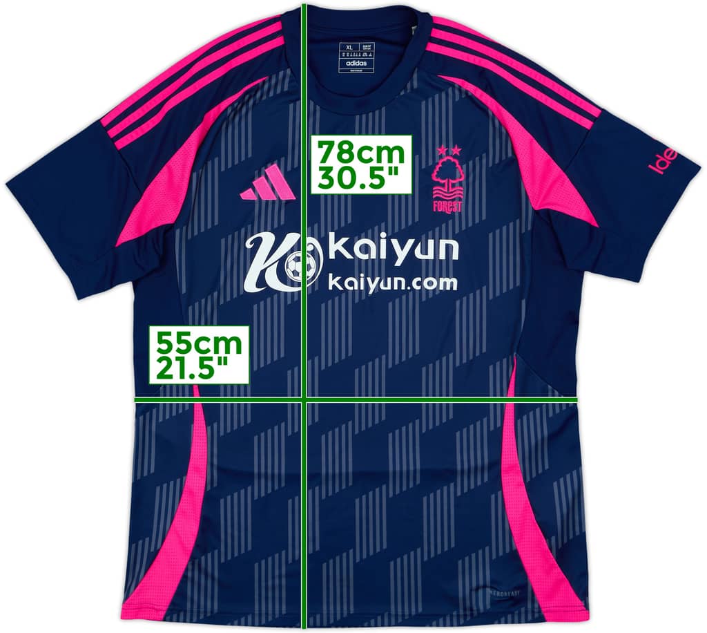 2024-25 Nottingham Forest Away Shirt - 9/10 - (XL)