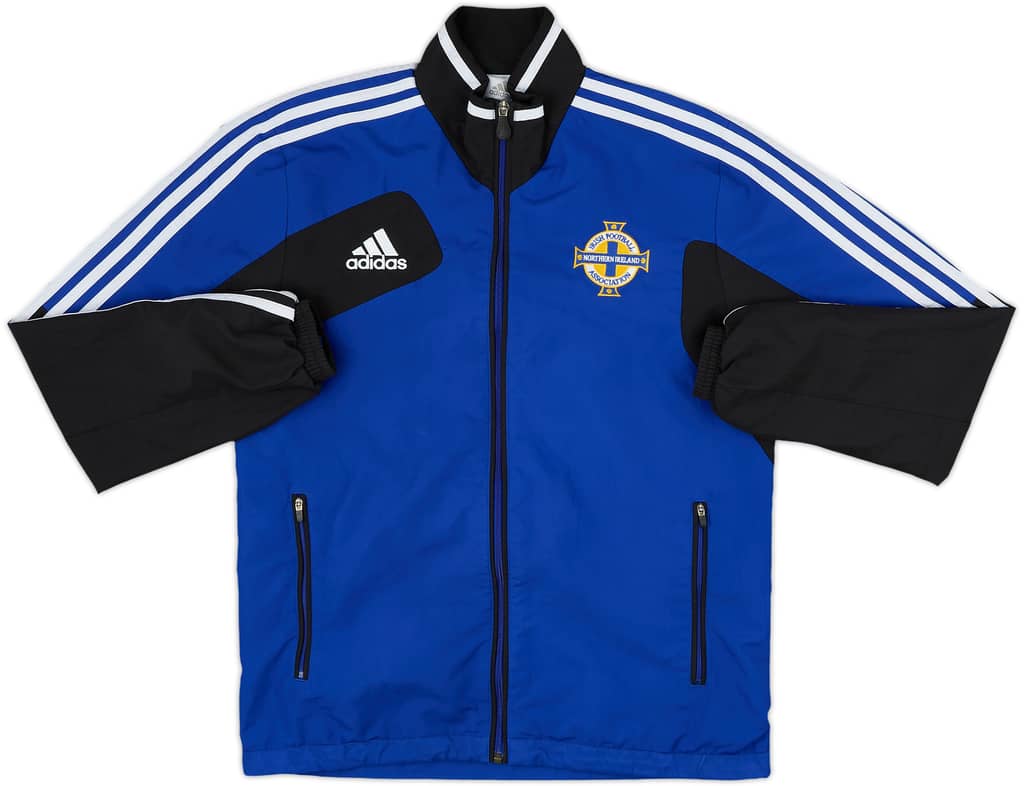 2012-13 Northern Ireland adidas Track Jacket - 8/10 - (S)