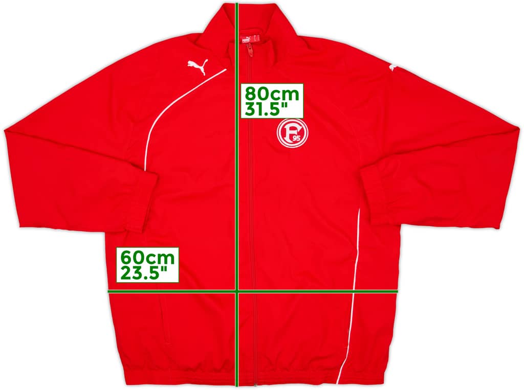 2005-06 Fortuna Dusseldorf Puma Track Jacket - 8/10 - (L)