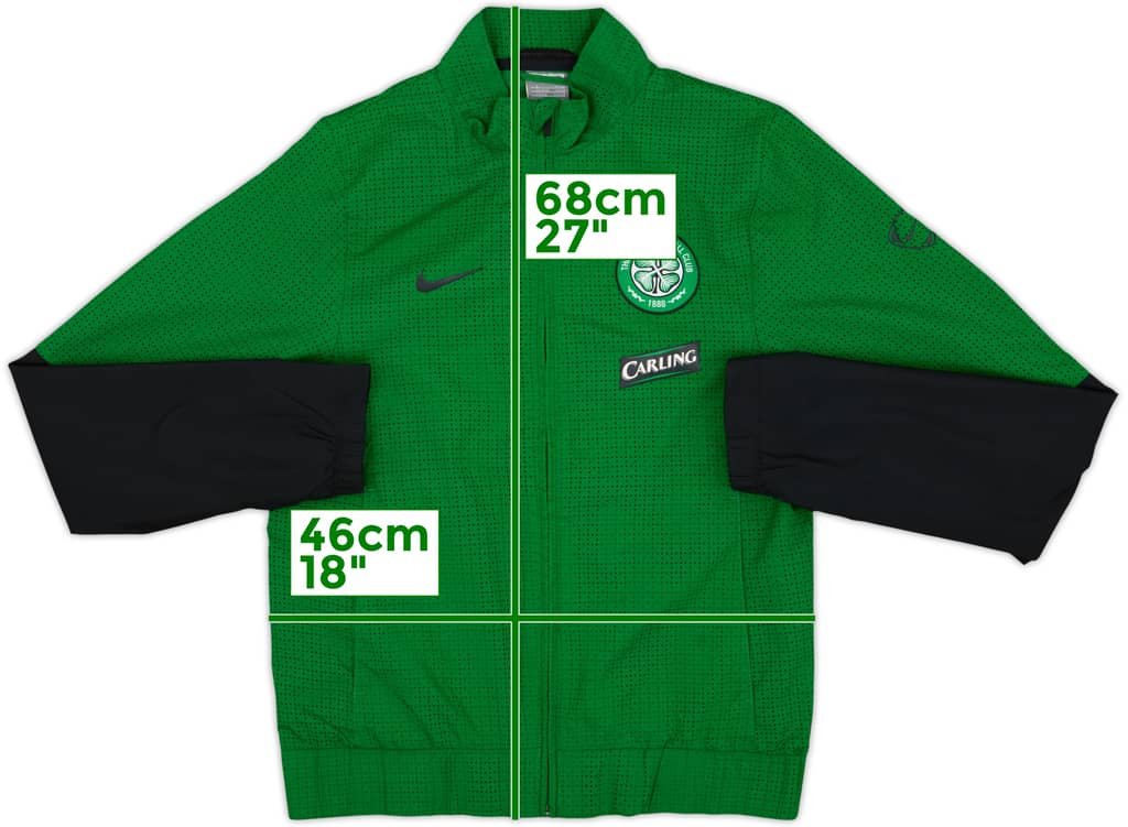 2009-10 Celtic Nike Track Jacket - 10/10 - (S)