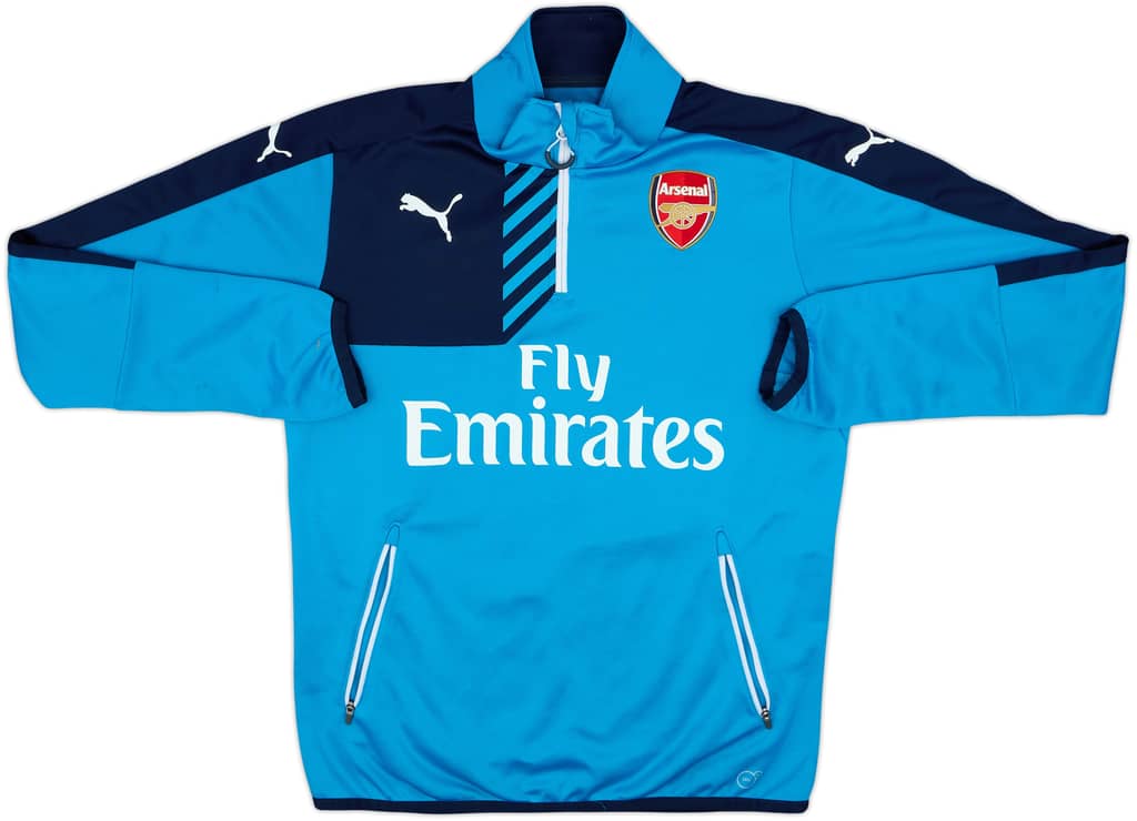 2015-16 Arsenal Puma 1/4 Zip Drill Top - 7/10 - (M)