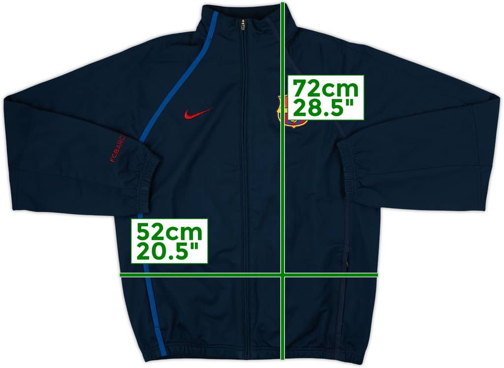 2004-05 Barcelona Nike Track Jacket - 8/10 - (M)