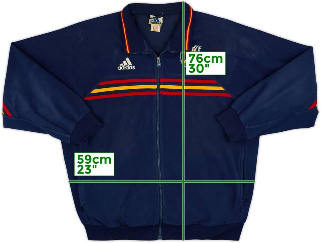 1998-99 Spain adidas Track Jacket - 7/10 - (L)