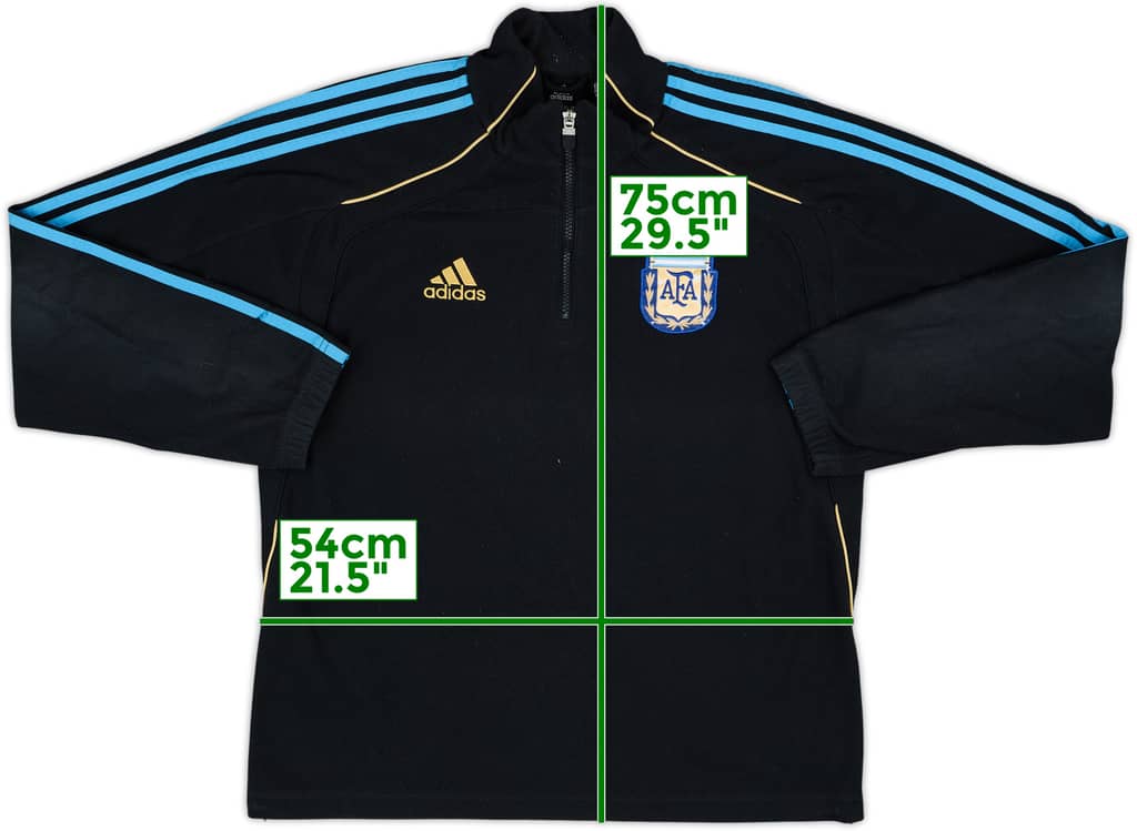 2009-10 Argentina adidas Track Jacket - 6/10 - (M/L)
