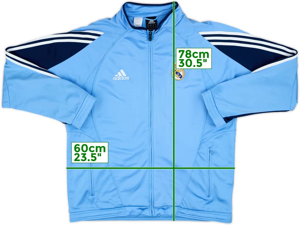 2005-06 Real Madrid adidas Track Jacket - 7/10 - (M/L)