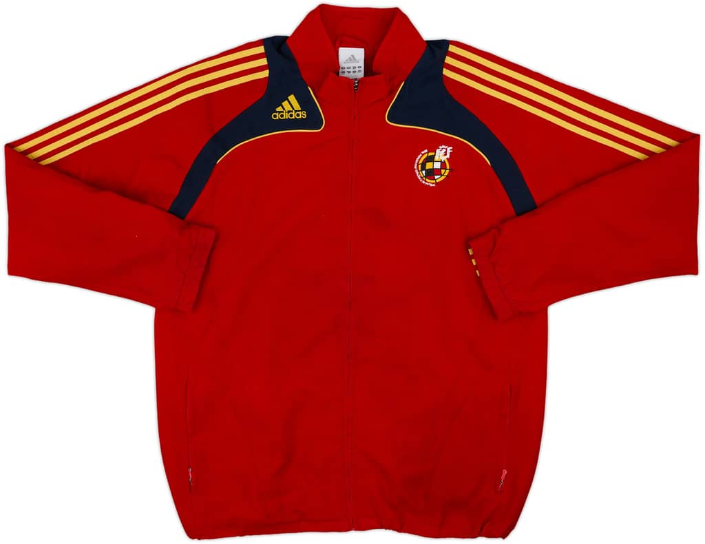 2008-09 Spain adidas Track Jacket - 7/10 - (XL)