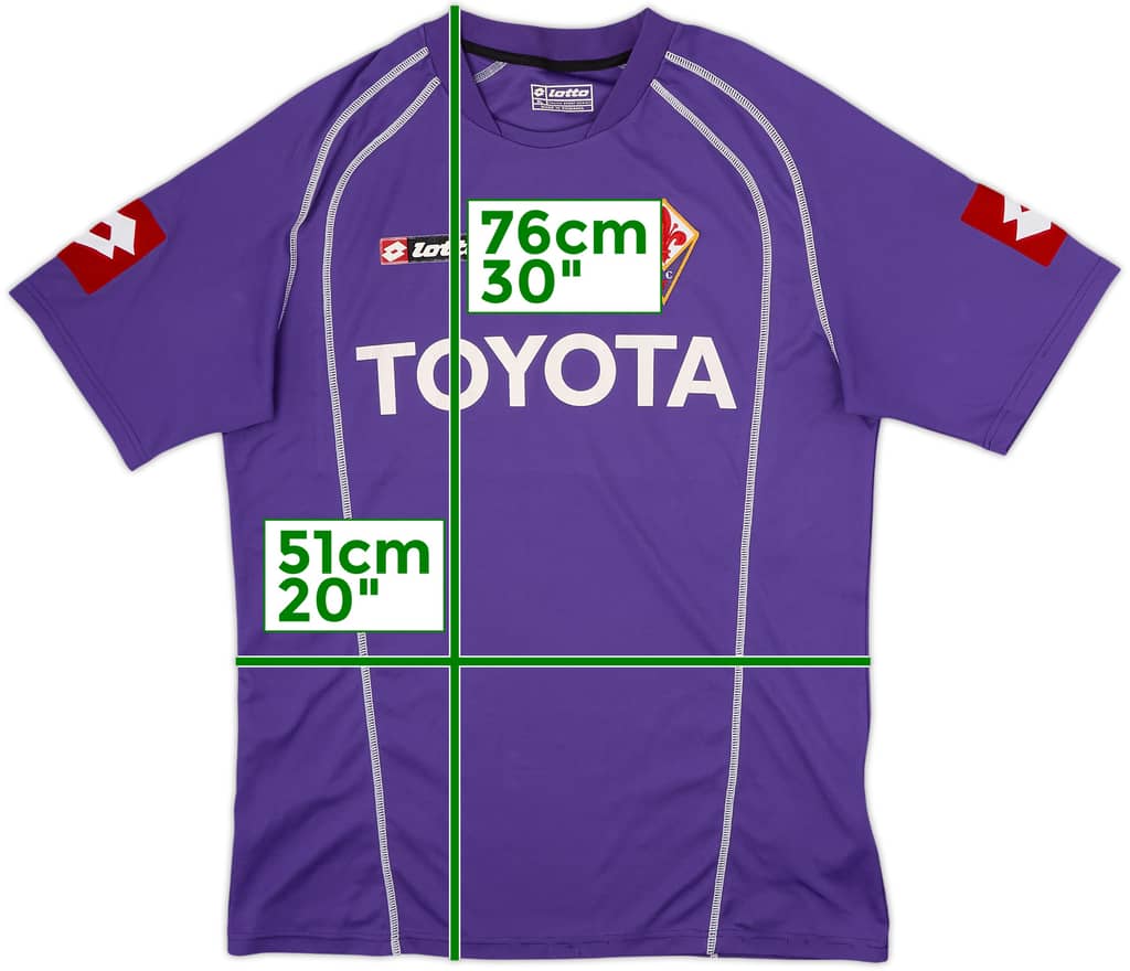 2005-07 Fiorentina Home Shirt - 6/10 - (XL)