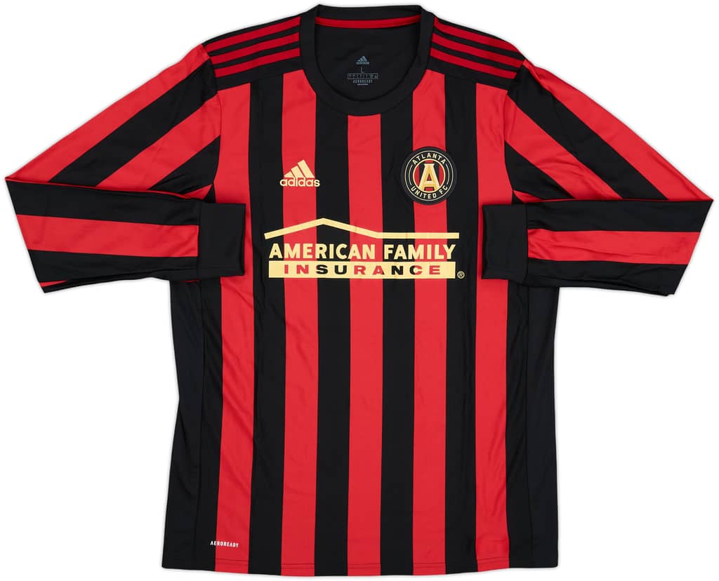 2017 Atlanta United Home L/S Shirt - 9/10 - (L)