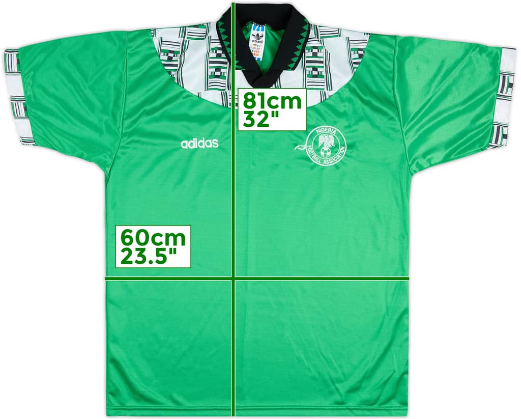 1994-95 Nigeria Home Shirt - 9/10 - (XL)