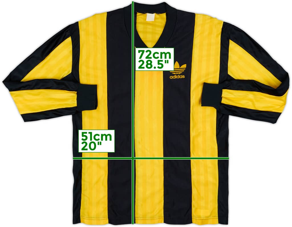 1980s adidas Template L/S Shirt - 8/10 - (L)