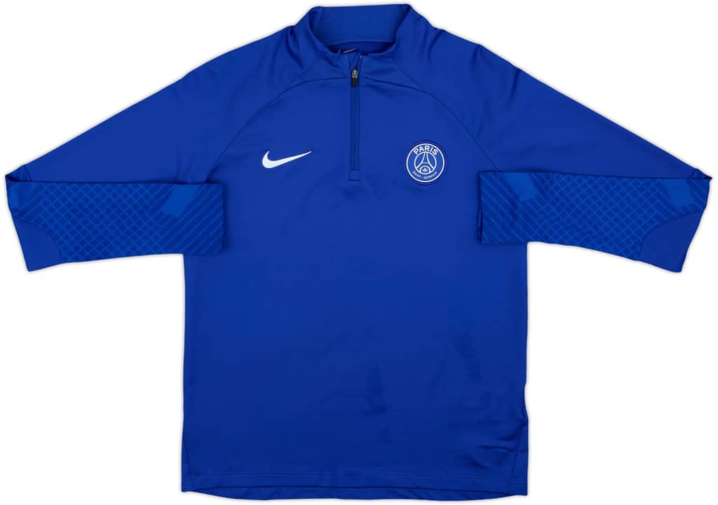 2022-23 Paris Saint-Germain Nike 1/4 Zip Drill Top - 8/10 - (14-15 Years)