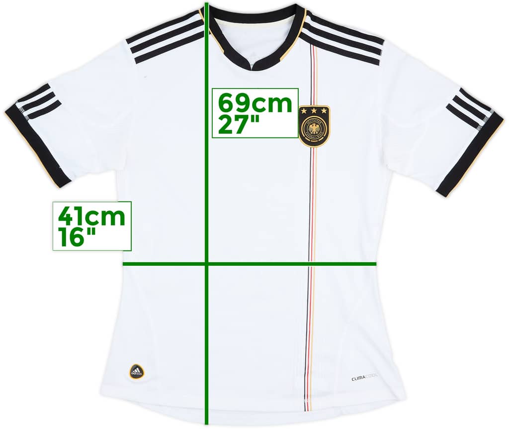 2010-11 Germany Home Shirt - 9/10 - (Women's M)