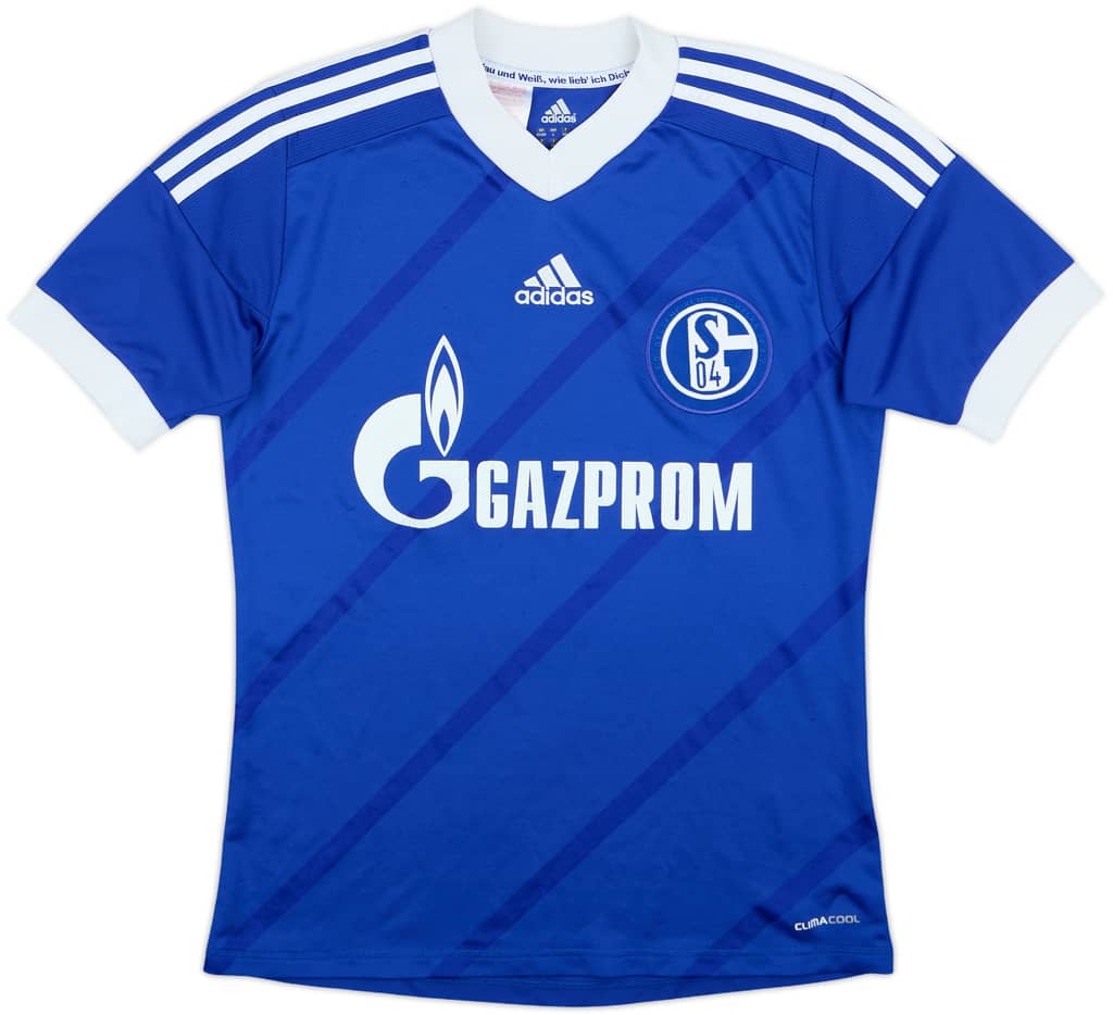 2012-14 Schalke Home Shirt - 6/10 - (L.Boys)