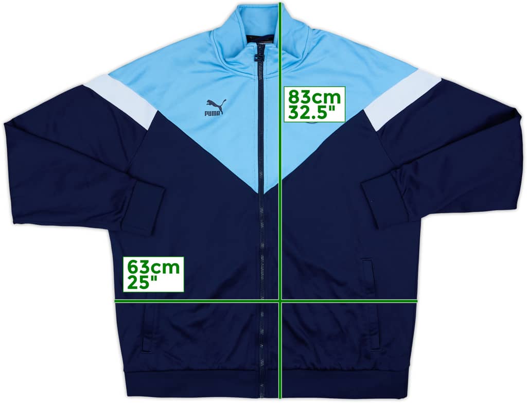 2019-20 Manchester City Puma Track Jacket - 6/10 - (XXL)