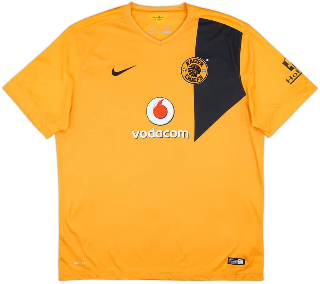 2014-15 Kaizer Chiefs Home Shirt - 8/10 - (XL)