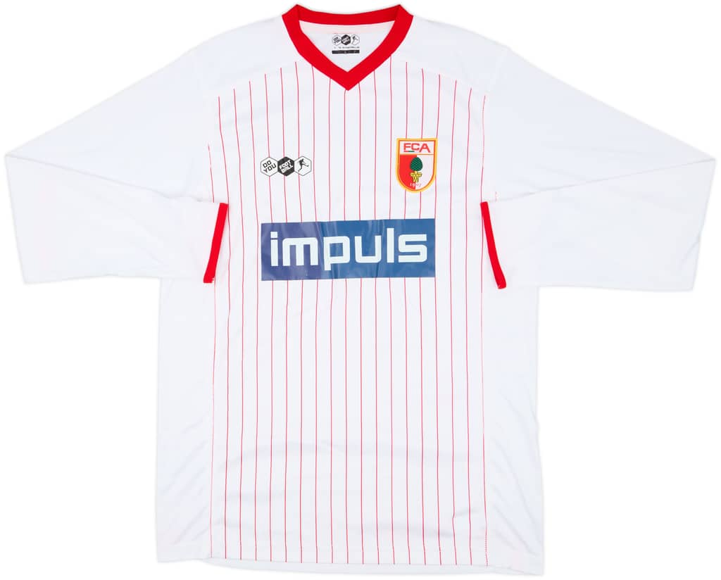2008-09 Augsburg Home L/S Shirt - 6/10 - (L)