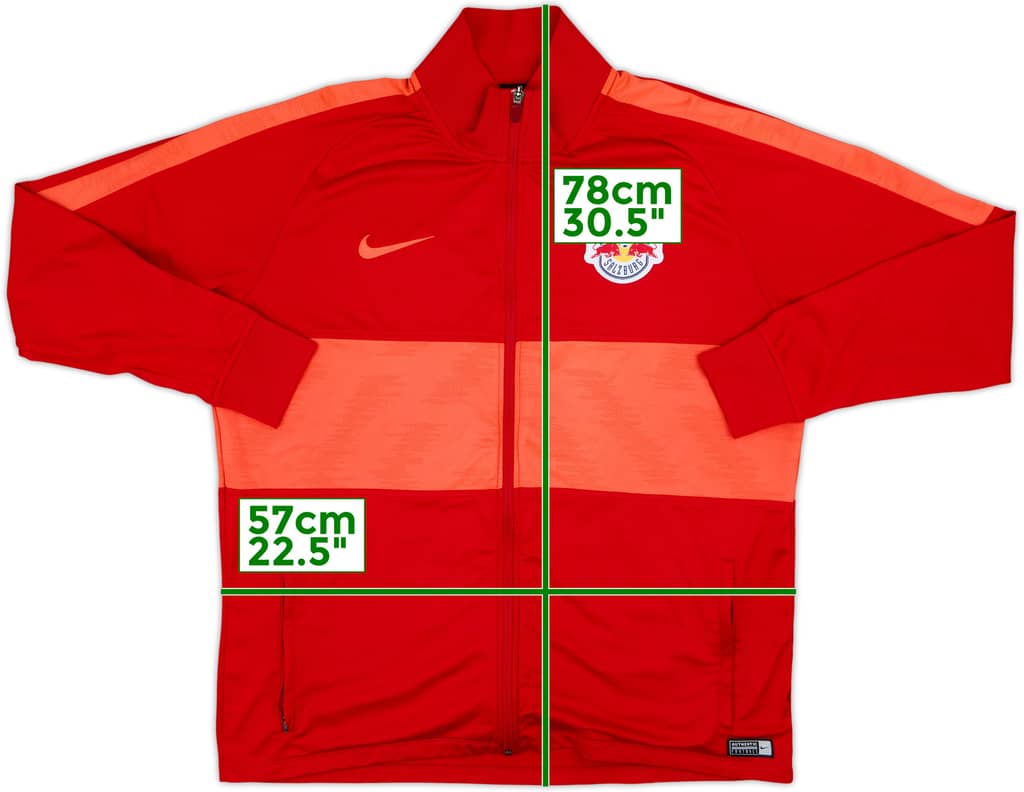2020-21 RB Salzburg Nike Track Jacket - 4/10 - (XL)