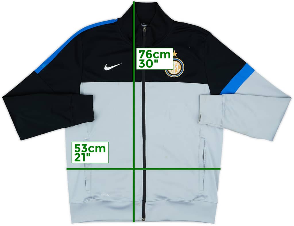 2012-13 Inter Milan Nike Track Jacket - 6/10 - (L)