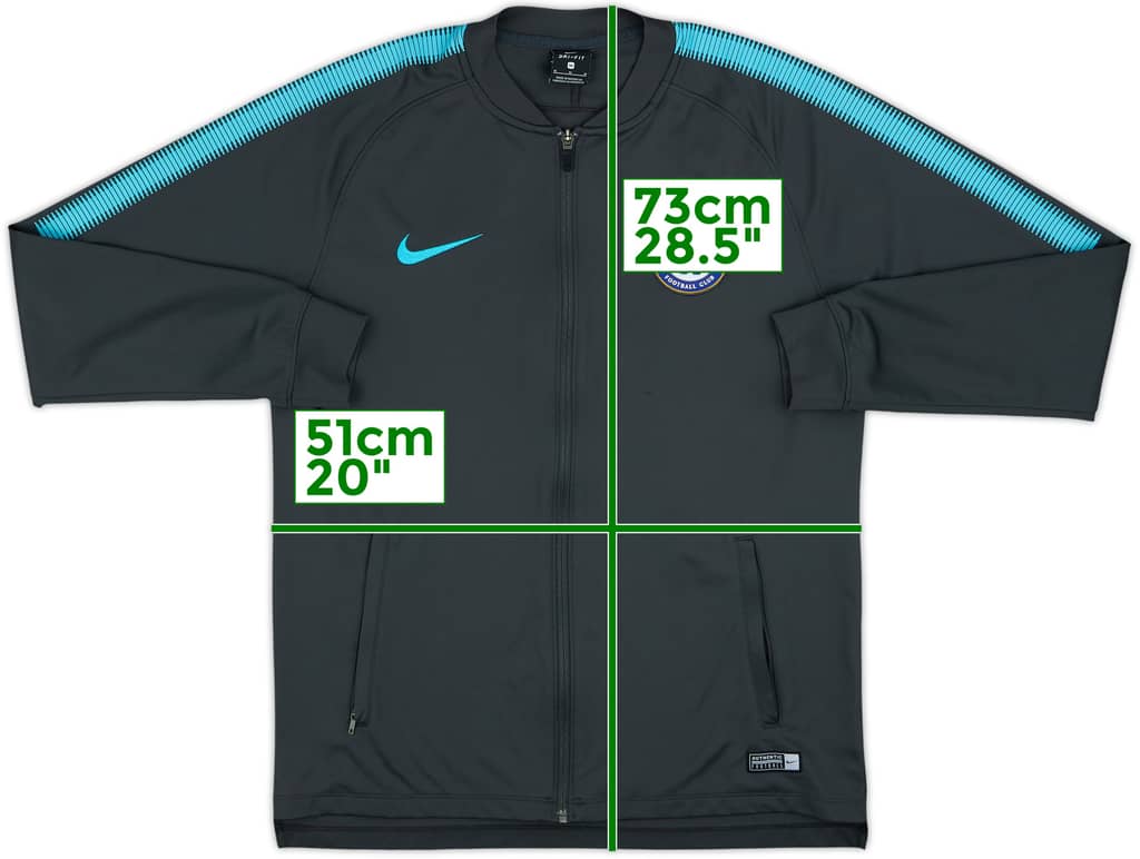 2017-18 Chelsea Nike Track Jacket - 8/10 - (M)