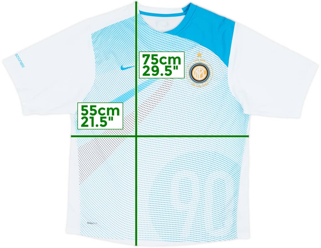 2007-08 Inter Milan Nike Anniversary Training Shirt - 10/10 - (L)