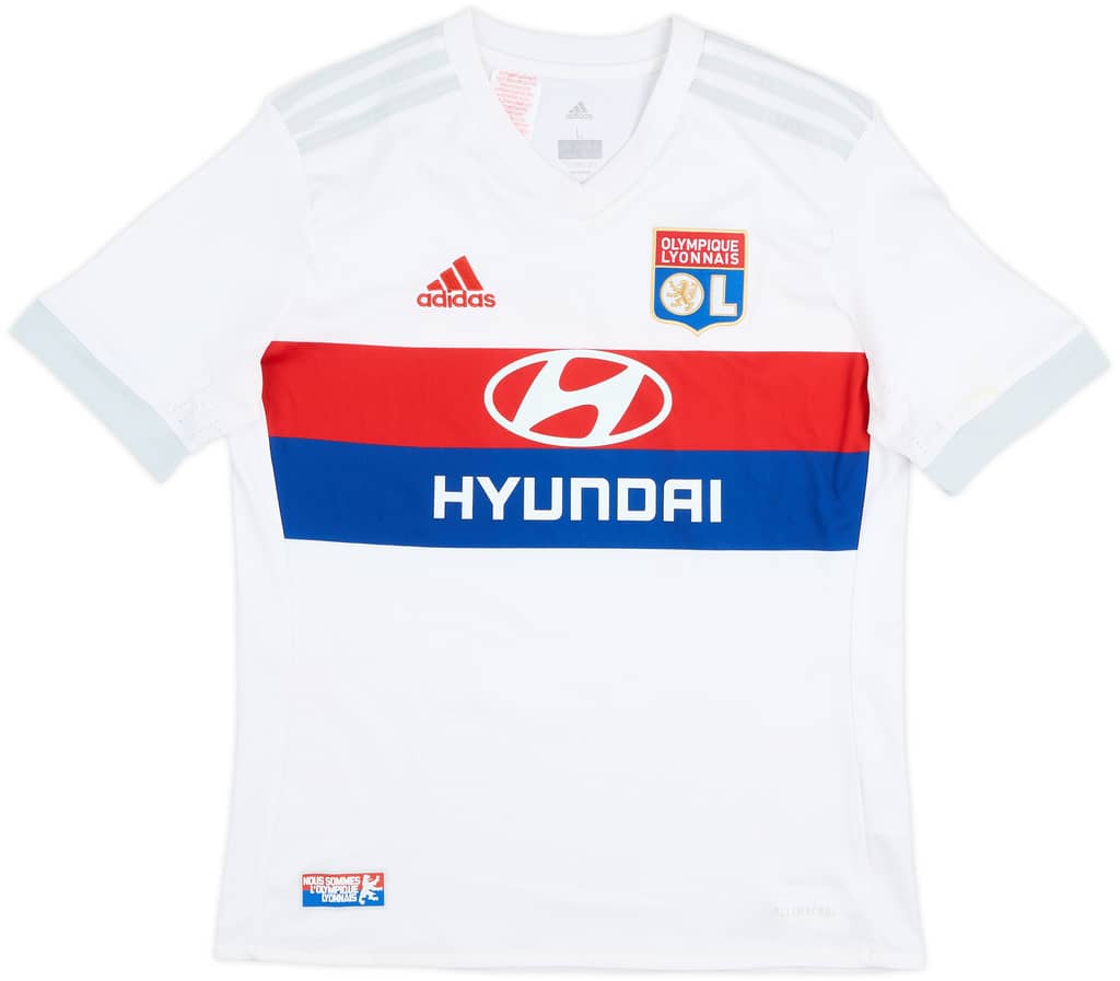 2017-18 Lyon Home Shirt - 8/10 - (L.Boys)