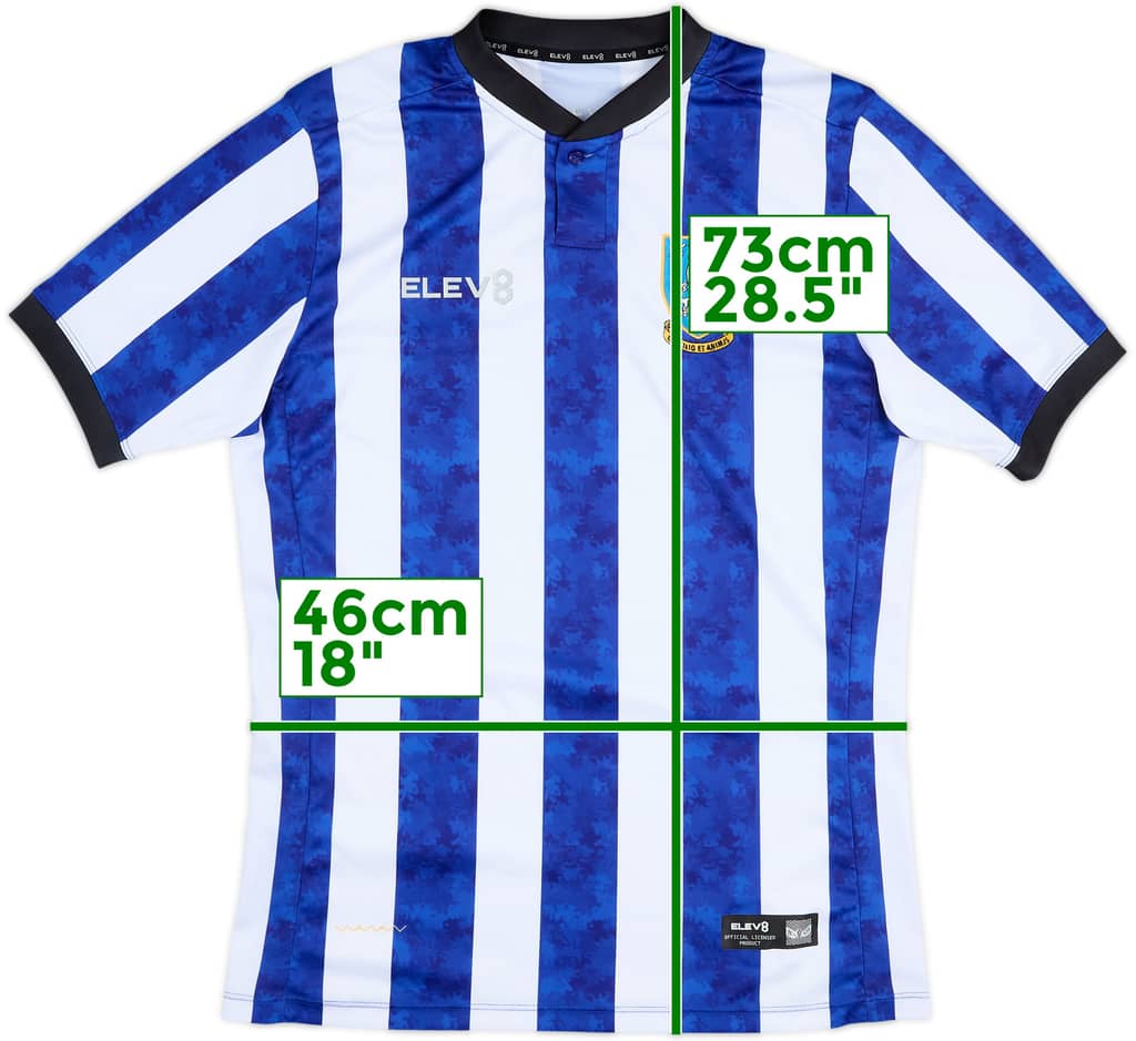2020-21 Sheffield Wednesday Home Shirt - 8/10 - (L)