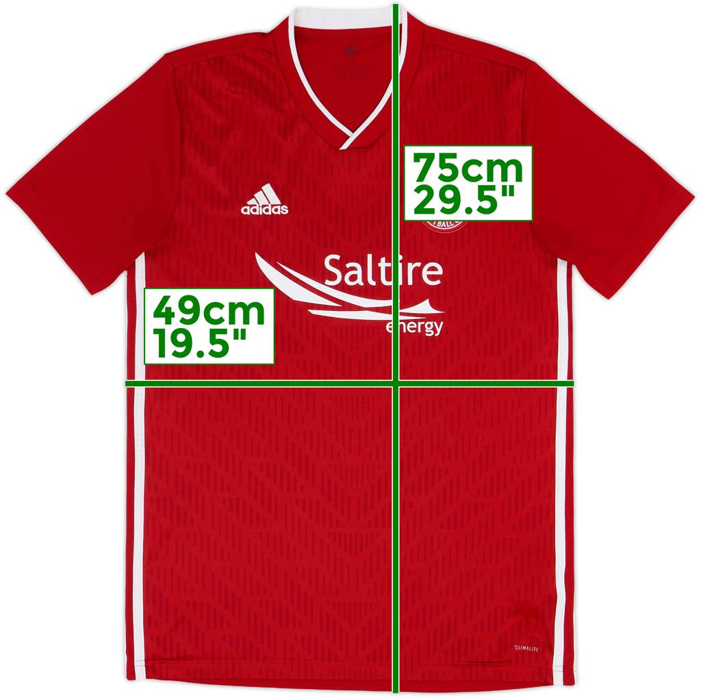 2019-20 Aberdeen Home Shirt - 8/10 - (M)