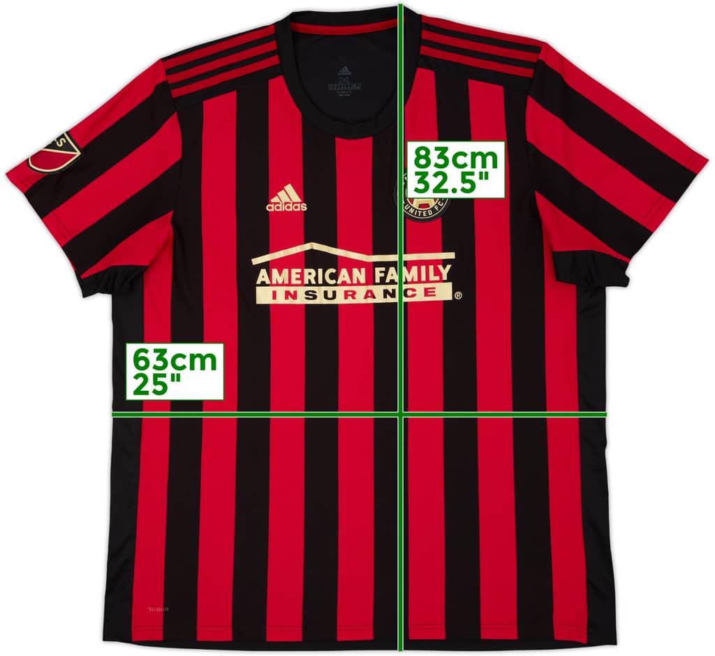2019-20 Atlanta United Home Shirt - 8/10 - (XXL)
