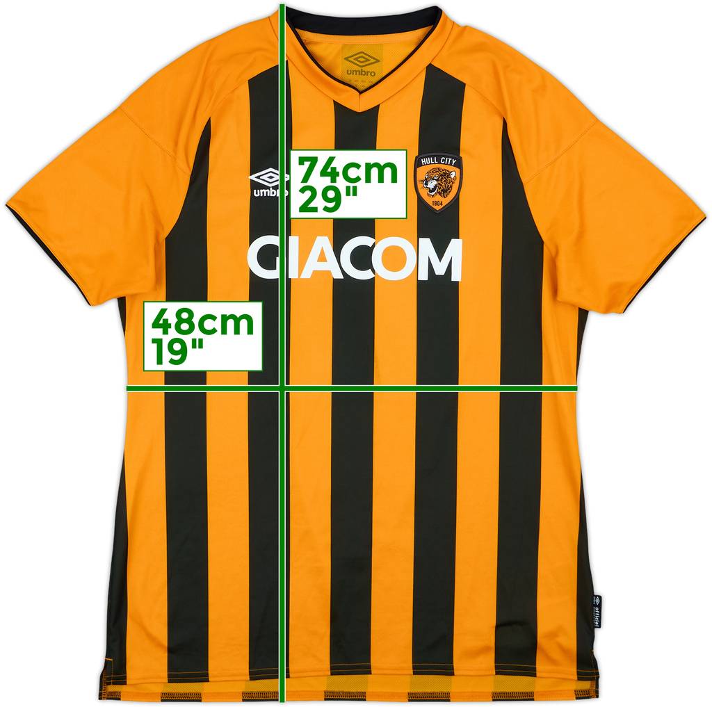 2020-21 Hull City Home Shirt - 10/10 - (Women's L)